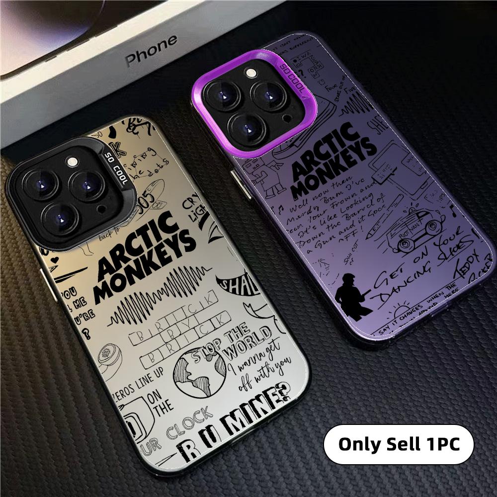 Matte Pc Case - A-Arctic Monkeys Band Phone Case Colorful