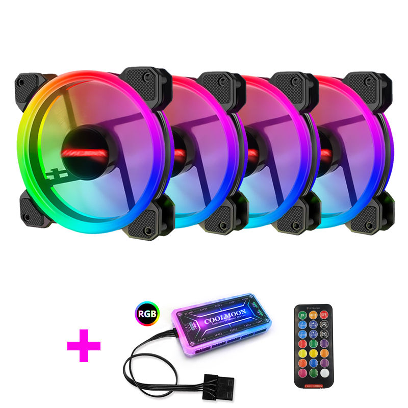Coolmoon Quạt Máy Tính Làm Mát - đánh giá và giá Case Fan Controller