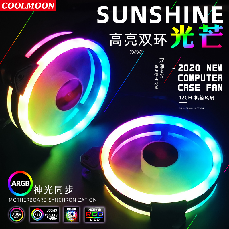Coolmoon Quạt Máy Tính Làm Mát - đánh giá và giá Case Fan Controller